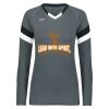 Ladies TruHit Tri-Color Long Sleeve Jersey Thumbnail