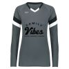 Ladies TruHit Tri-Color Long Sleeve Jersey Thumbnail