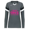 Ladies TruHit Tri-Color Long Sleeve Jersey Thumbnail