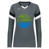 Ladies TruHit Tri-Color Long Sleeve Jersey Thumbnail