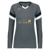 Ladies TruHit Tri-Color Long Sleeve Jersey Thumbnail
