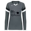 Ladies TruHit Tri-Color Long Sleeve Jersey Thumbnail