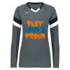 Ladies TruHit Tri-Color Long Sleeve Jersey Thumbnail