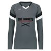 Ladies TruHit Tri-Color Long Sleeve Jersey Thumbnail
