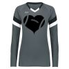 Ladies TruHit Tri-Color Long Sleeve Jersey Thumbnail