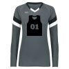 Ladies TruHit Tri-Color Long Sleeve Jersey Thumbnail