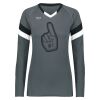 Ladies TruHit Tri-Color Long Sleeve Jersey Thumbnail
