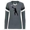 Ladies TruHit Tri-Color Long Sleeve Jersey Thumbnail