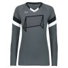 Ladies TruHit Tri-Color Long Sleeve Jersey Thumbnail
