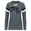 Ladies TruHit Tri-Color Long Sleeve Jersey Thumbnail