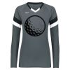 Ladies TruHit Tri-Color Long Sleeve Jersey Thumbnail