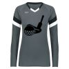 Ladies TruHit Tri-Color Long Sleeve Jersey Thumbnail