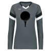Ladies TruHit Tri-Color Long Sleeve Jersey Thumbnail