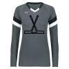 Ladies TruHit Tri-Color Long Sleeve Jersey Thumbnail