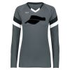 Ladies TruHit Tri-Color Long Sleeve Jersey Thumbnail