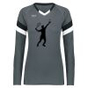 Ladies TruHit Tri-Color Long Sleeve Jersey Thumbnail