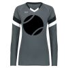 Ladies TruHit Tri-Color Long Sleeve Jersey Thumbnail