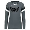 Ladies TruHit Tri-Color Long Sleeve Jersey Thumbnail