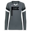 Ladies TruHit Tri-Color Long Sleeve Jersey Thumbnail