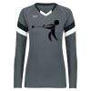 Ladies TruHit Tri-Color Long Sleeve Jersey Thumbnail