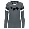Ladies TruHit Tri-Color Long Sleeve Jersey Thumbnail