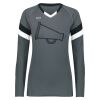 Ladies TruHit Tri-Color Long Sleeve Jersey Thumbnail