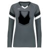 Ladies TruHit Tri-Color Long Sleeve Jersey Thumbnail