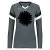 Ladies TruHit Tri-Color Long Sleeve Jersey Thumbnail