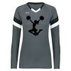 Ladies TruHit Tri-Color Long Sleeve Jersey Thumbnail