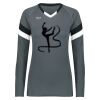 Ladies TruHit Tri-Color Long Sleeve Jersey Thumbnail