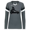 Ladies TruHit Tri-Color Long Sleeve Jersey Thumbnail