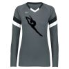 Ladies TruHit Tri-Color Long Sleeve Jersey Thumbnail