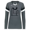 Ladies TruHit Tri-Color Long Sleeve Jersey Thumbnail