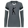 Ladies TruHit Tri-Color Long Sleeve Jersey Thumbnail