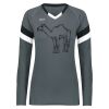 Ladies TruHit Tri-Color Long Sleeve Jersey Thumbnail