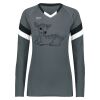 Ladies TruHit Tri-Color Long Sleeve Jersey Thumbnail