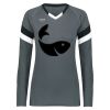 Ladies TruHit Tri-Color Long Sleeve Jersey Thumbnail