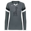 Ladies TruHit Tri-Color Long Sleeve Jersey Thumbnail