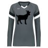 Ladies TruHit Tri-Color Long Sleeve Jersey Thumbnail