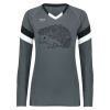 Ladies TruHit Tri-Color Long Sleeve Jersey Thumbnail