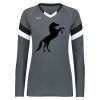 Ladies TruHit Tri-Color Long Sleeve Jersey Thumbnail
