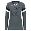 Ladies TruHit Tri-Color Long Sleeve Jersey Thumbnail