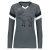 Ladies TruHit Tri-Color Long Sleeve Jersey Thumbnail