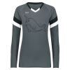 Ladies TruHit Tri-Color Long Sleeve Jersey Thumbnail