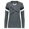 Ladies TruHit Tri-Color Long Sleeve Jersey Thumbnail