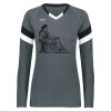 Ladies TruHit Tri-Color Long Sleeve Jersey Thumbnail