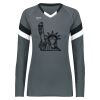 Ladies TruHit Tri-Color Long Sleeve Jersey Thumbnail