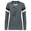 Ladies TruHit Tri-Color Long Sleeve Jersey Thumbnail