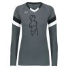 Ladies TruHit Tri-Color Long Sleeve Jersey Thumbnail