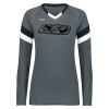 Ladies TruHit Tri-Color Long Sleeve Jersey Thumbnail